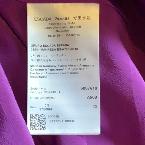 Elegant Escada Ball Gown - Picture 11 of 12